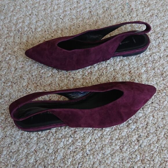 Kennel & Schmenger burgundy Slingback flats size 6.5 - Picture 2 of 11